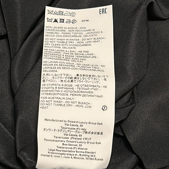 ROCHAS DRESS SIZE 40 - Picture 15 of 16